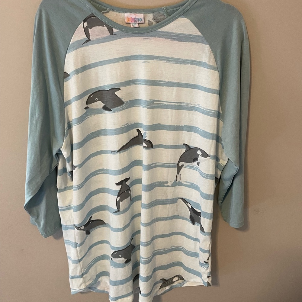 Lularoe Randy Baseball Tee
